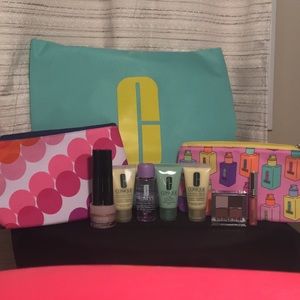 Large 12 piece Clinique makeup & skincare bundle!